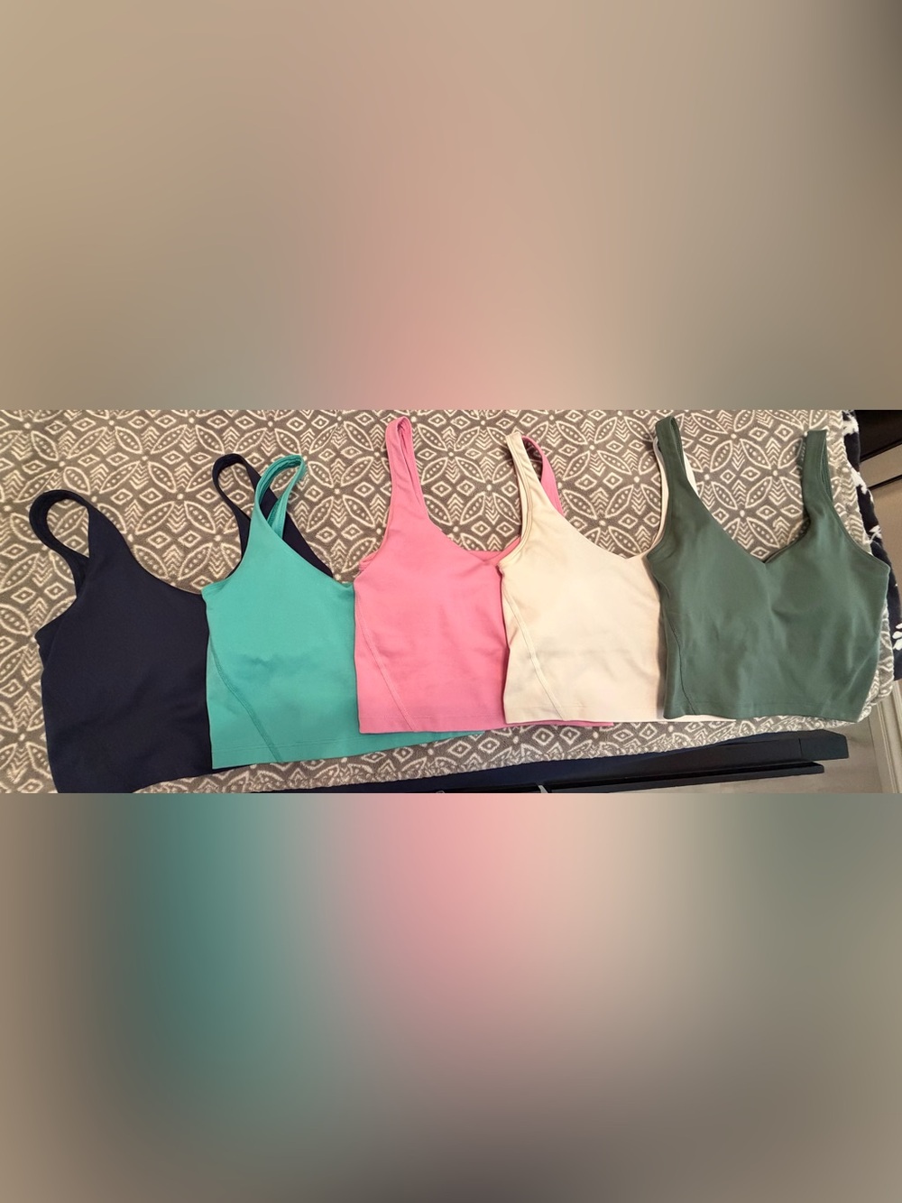 Gilly Hicks Recharge Active Plunge Tank 5 pack